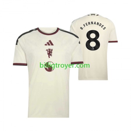 Billige Fotballdrakter Manchester United Bruno Fernandes 8 Tredjedraktsett 2026/27 Kortermet
